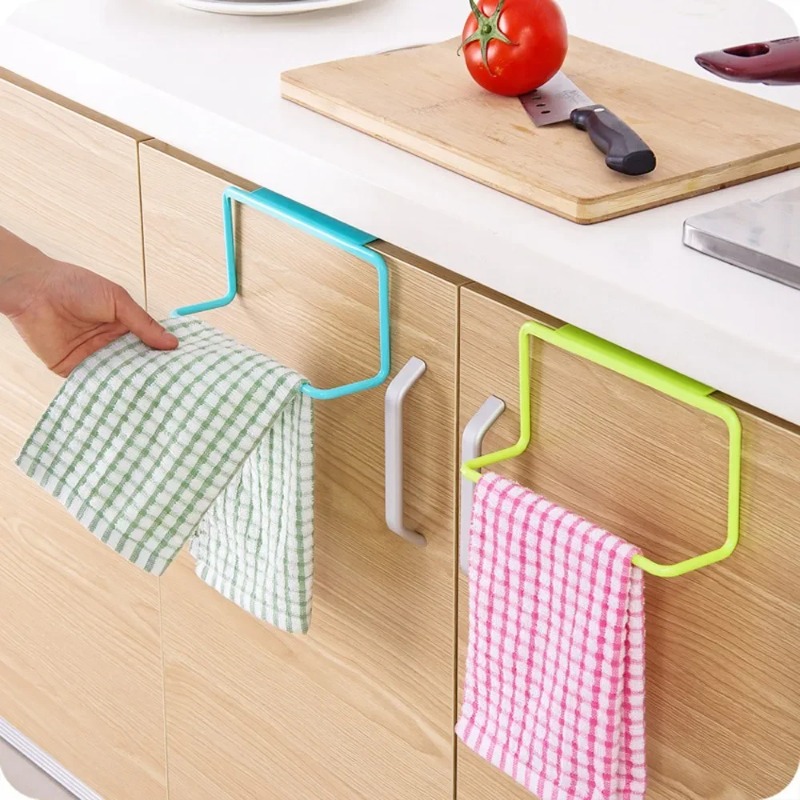 Kitchen Appliances Cabinet - Porte-serviettes suspendu en plastique, 1 pièce,